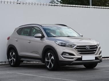 Szary Używany 2017 Hyundai Tucson SUV | 78 499 zł (Dość drogi) - Obraz 1/4