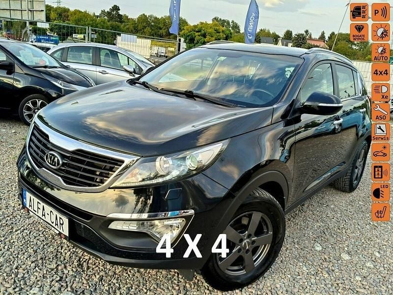 Czarny (metalik) Używany 2012 Kia Sportage SUV | 34 900 zł (Super Cena) - Obraz 1/4