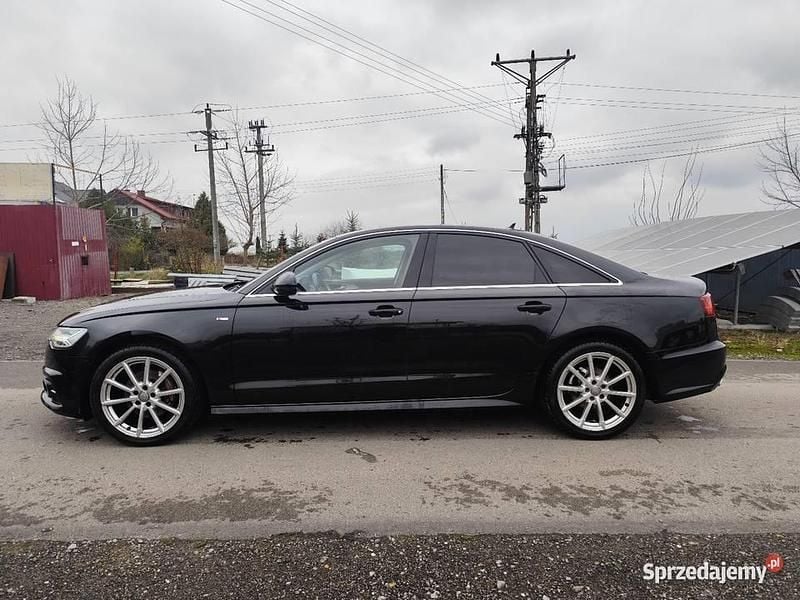 Czarny Używany 2015 Audi A6 S-Line Sedan/Limuzyna | 67 000 zł (Uczciwa cena) - Obraz 1/4