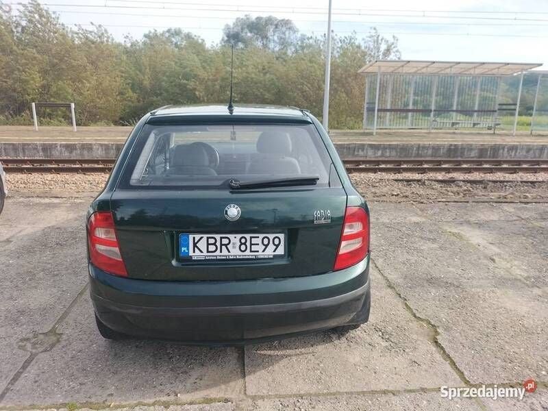 Używany Skoda Fabia 2001 Zielony Hatchback