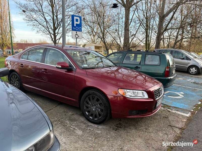 Bordowy Używany 2009 Volvo S80 Sedan/Limuzyna | 37 500 zł - Obraz 1/4
