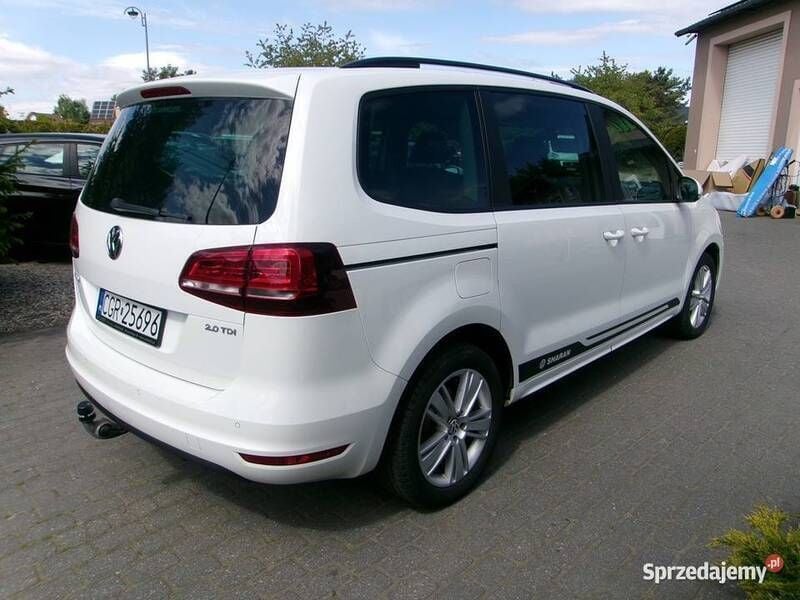 Używany VW Sharan 150 KM (110 kW) 2017 Biały Minivan