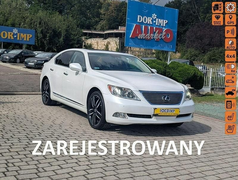 Biały Używany 2009 Lexus LS460 Sedan/Limuzyna | 59 900 zł - Obraz 1/4