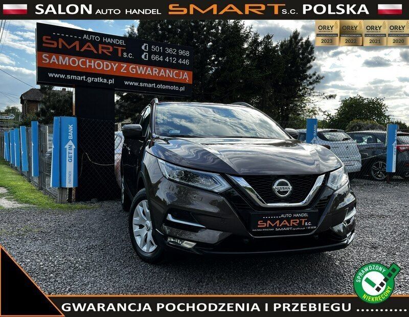 Brązowy Używany 2019 Nissan Qashqai 360º SUV | 76 900 zł (Uczciwa cena) - Obraz 1/4