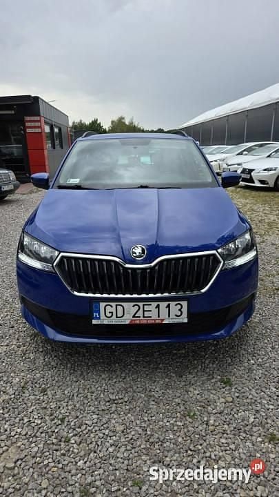 Niebieski Używany 2021 Skoda Fabia Kombi | 30 900 zł (Uczciwa cena) - Obraz 1/4