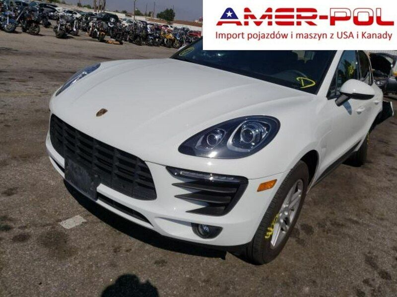 Biały Używany 2018 Porsche Macan SUV | 119 000 zł - Obraz 1/4