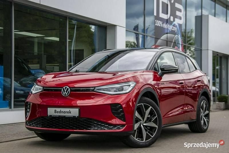 Nowe VW ID.4 GTX 210 kW (286 KM) 2026 Czerwony SUV