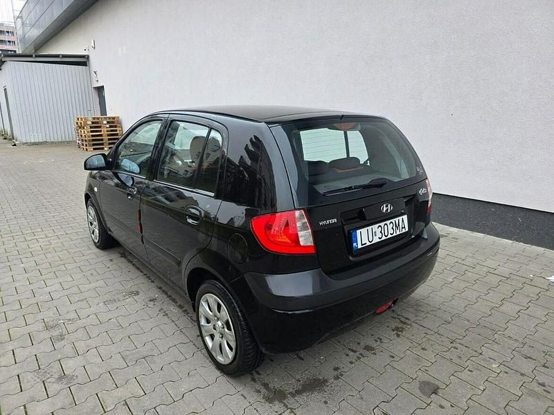 Używany Hyundai Getz 67 KM (49 kW) 2009 Czarny Hatchback