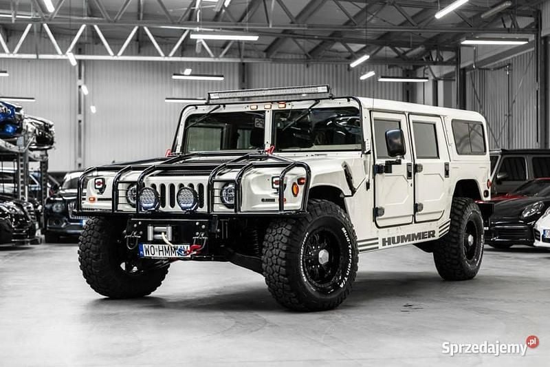 Biały Używany 1997 Hummer H1 SUV | 469 700 zł - Obraz 1/4