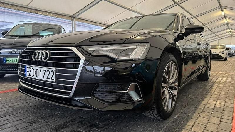 Używany Audi A6 163 KM (119 kW) 2019 Czarny Sedan/Limuzyna