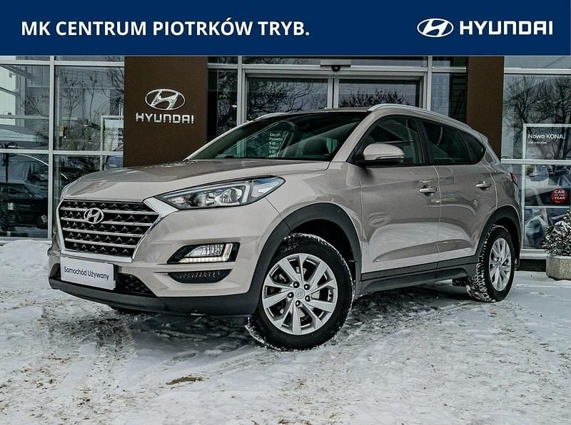 Beżowy (metalik) Używany 2020 Hyundai Tucson Comfort SUV | 69 900 zł (Dobra cena) - Obraz 1/4