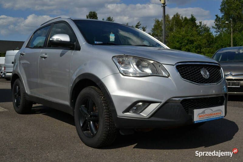 Srebrny Używany 2010 Ssangyong (KGM) Korando SUV | 19 900 zł - Obraz 1/4