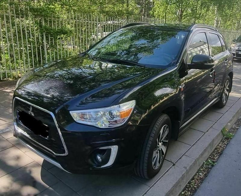 Czarny Używany 2015 Mitsubishi ASX SUV | 48 900 zł - Obraz 1/4