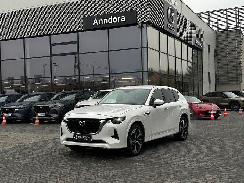 Rhodium white Używany 2022 Mazda CX-60 SUV | 224 900 zł (Drogi) - Obraz 1/4