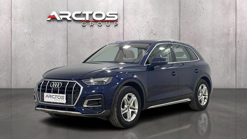 Niebieski ciemny Używany 2021 Audi Q5 SUV | 129 900 zł (Uczciwa cena) - Obraz 1/4