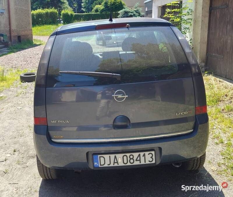 Grafitowy Używany 2006 Opel Meriva Minivan | 4000 zł (Dobra cena) - Obraz 1/4
