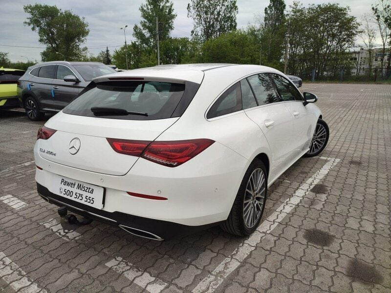 Używany Mercedes CLA200 160 KM (117 kW) 2020 Biały (metalik) Kombi