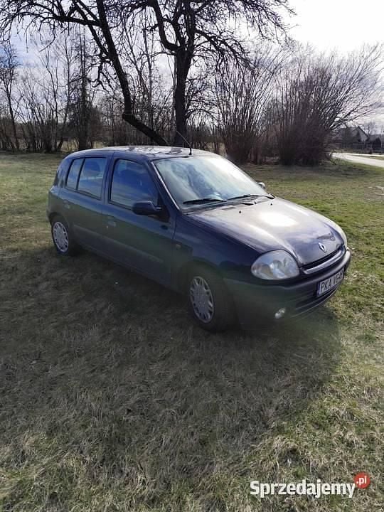 Niebieski Używany 2001 Renault Clio II Hatchback | 1900 zł (Dobra cena) - Obraz 1/4