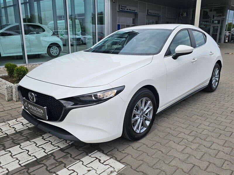 Arctic white Używany 2022 Mazda 3 Hatchback | 84 800 zł (Uczciwa cena) - Obraz 1/4