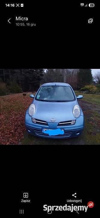 Używany 2006 Nissan Micra | 3300 zł (Uczciwa cena) - Obraz 1/3