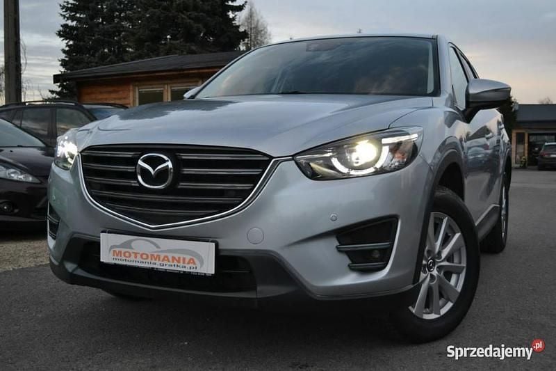 Szary Używany 2015 Mazda CX-5 SUV | 54 900 zł (Uczciwa cena) - Obraz 1/4