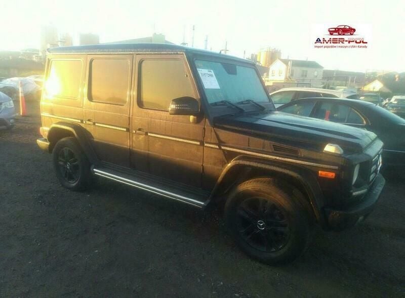 Używany Mercedes G500 4x4² 2015 Czarny SUV