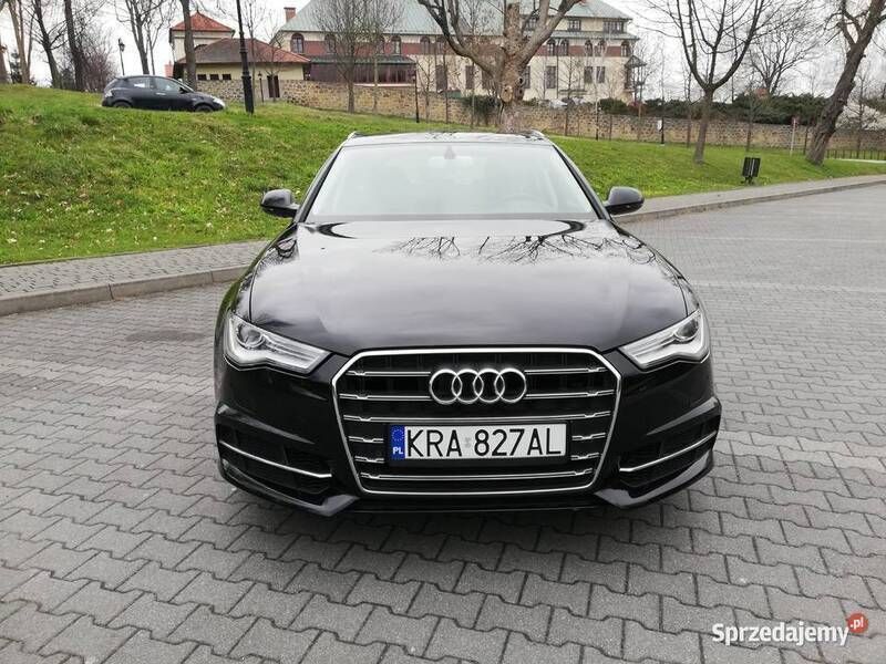 Czarny Używany 2016 Audi A6 S-Line Kombi | 79 900 zł (Uczciwa cena) - Obraz 1/4