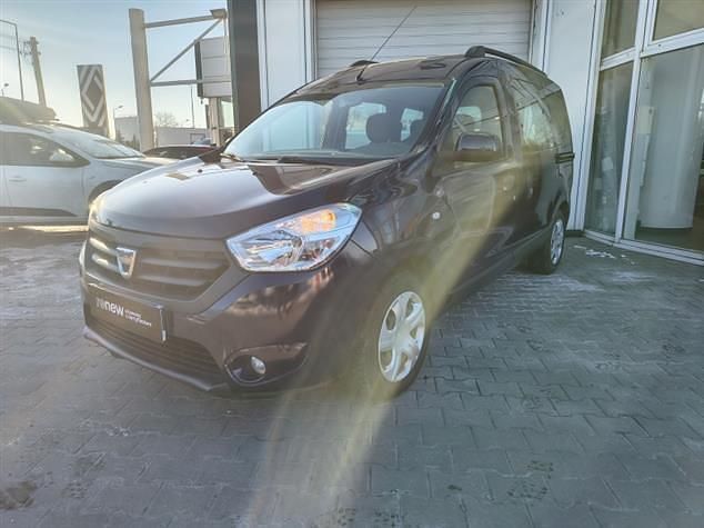 Niebieski Używany 2017 Dacia Dokker Lauréate Minivan | 26 900 zł (Super Cena) - Obraz 1/4