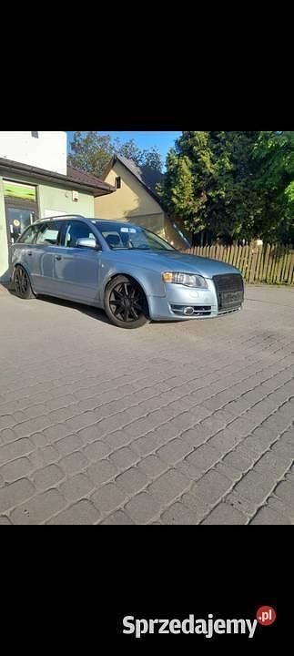 Niebieski Używany 2005 Audi A4 S-Line Kombi | 19 990 zł (Uczciwa cena) - Obraz 1/4