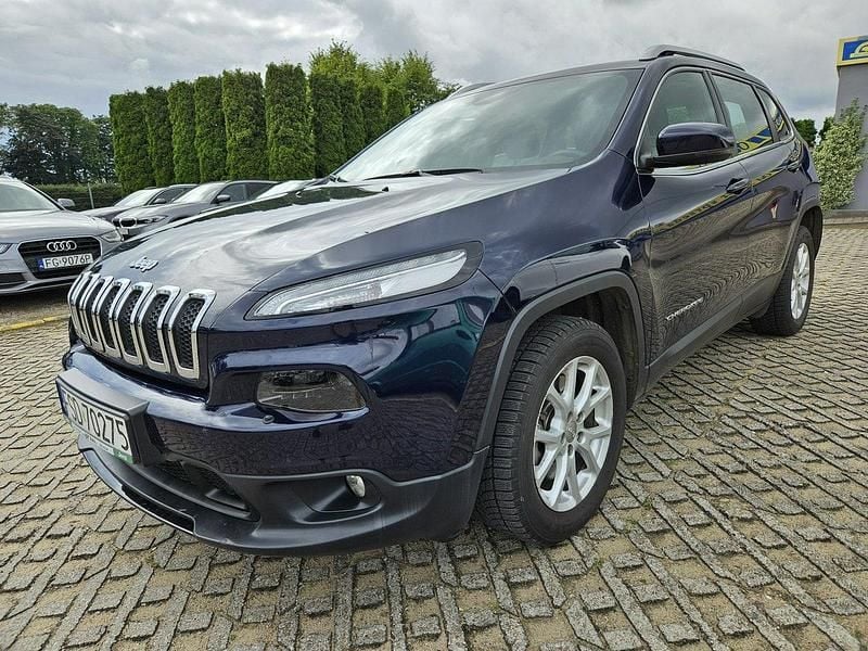 Niebieski Używany 2015 Jeep Cherokee SUV | 64 700 zł (Dość drogi) - Obraz 1/4