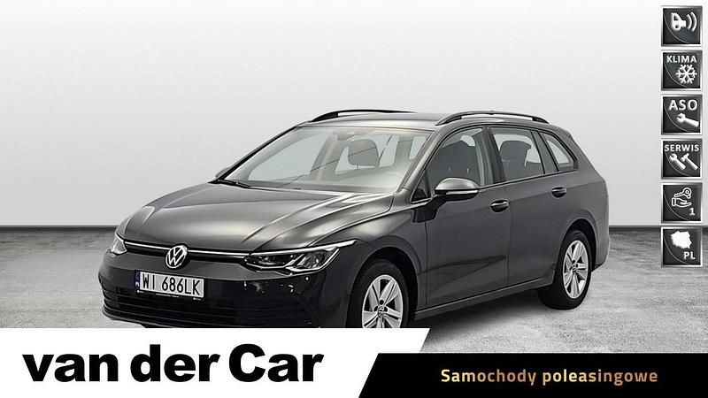 Szary Używany 2021 VW Golf VIII Life Kombi | 69 900 zł (Uczciwa cena) - Obraz 1/4