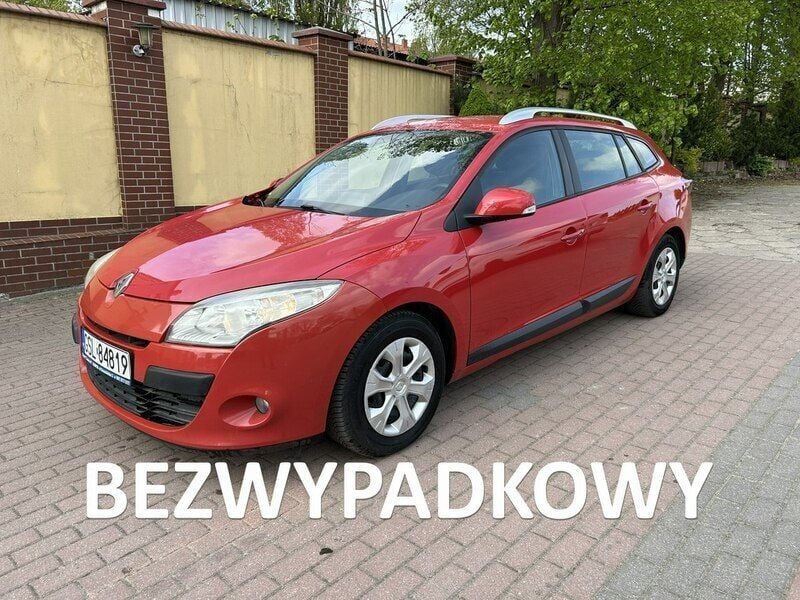 Czerwony jasny Używany 2009 Renault Mégane GrandTour Kombi | 12 900 zł (Dobra cena) - Obraz 1/4