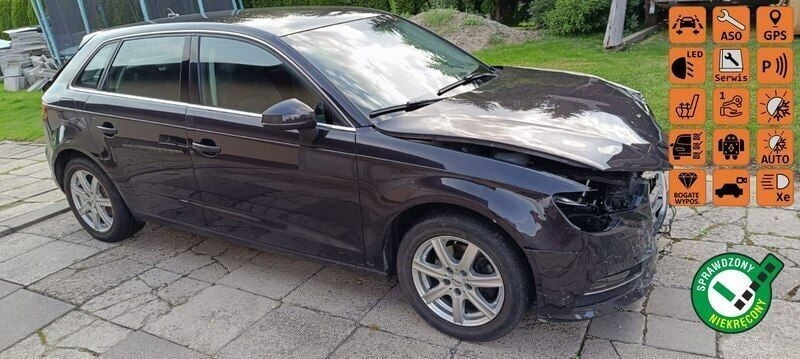 Brązowy Używany 2016 Audi A3 Sedan/Limuzyna | 14 900 zł - Obraz 1/4