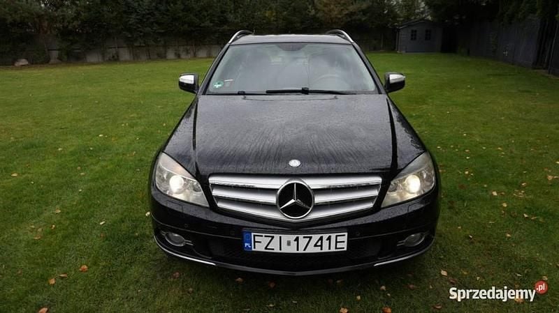 Czarny Używany 2008 Mercedes C220 Kombi | 16 999 zł (Super Cena) - Obraz 1/4
