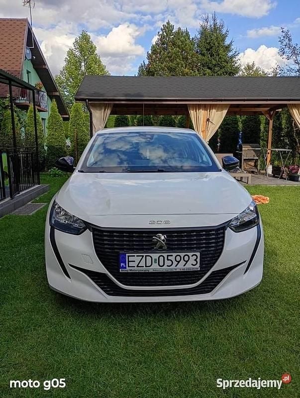 Biały Używany 2022 Peugeot 208 Hatchback | 43 800 zł (Uczciwa cena) - Obraz 1/4