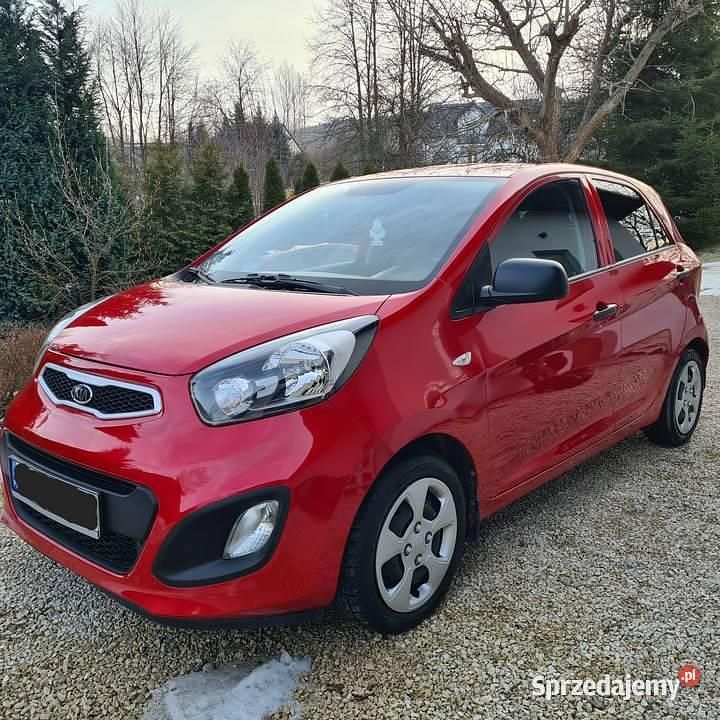 Czerwony Używany 2011 Kia Picanto 4 Hatchback | 22 800 zł (Drogi) - Obraz 1/4