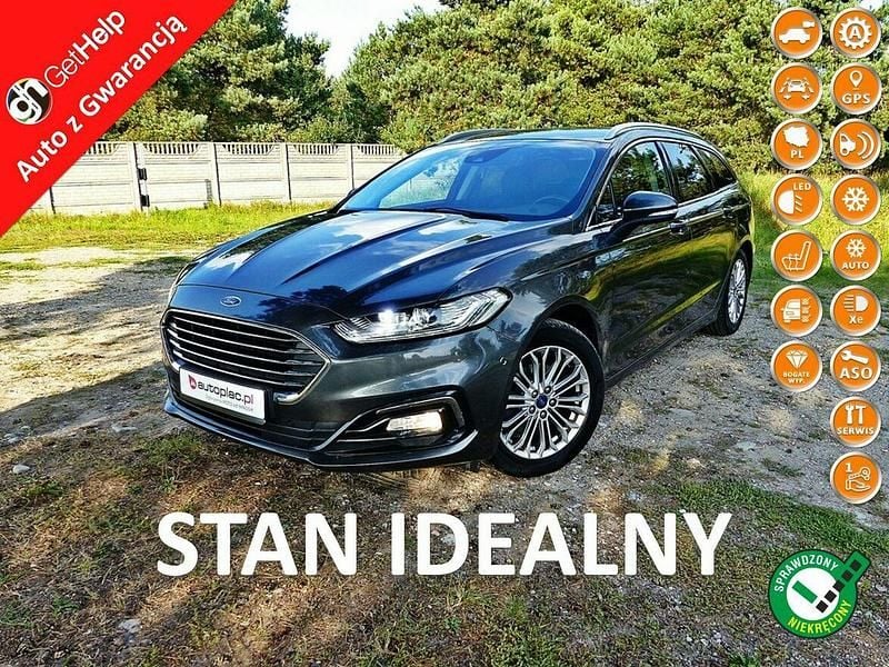 Szary Używany 2021 Ford Mondeo Kombi | 67 990 zł (Dobra cena) - Obraz 1/4