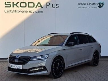 Szary Używany 2021 Skoda Superb Kombi | 144 990 zł - Obraz 1/4