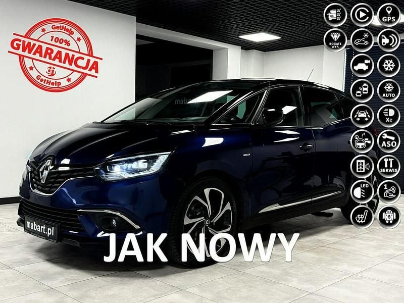 Niebieski Używany 2018 Renault Scénic IV Bose Edition Minivan | 62 000 zł (Dobra cena) - Obraz 1/4