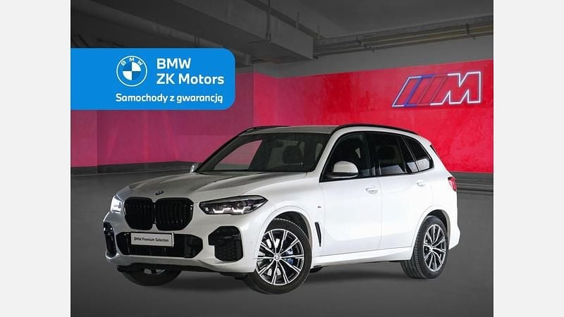 Mineral white metallic metalizowany Używany 2021 BMW X5 Shadowline SUV | 247 900 zł (Dobra cena) - Obraz 1/3