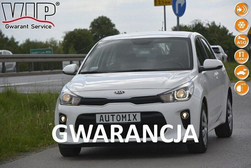Biały Używany 2017 Kia Rio 2 Hatchback | 32 100 zł (Uczciwa cena) - Obraz 1/4