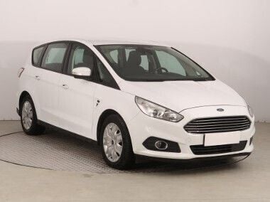 Biały Używany 2015 Ford S-MAX S Minivan | 48 499 zł (Uczciwa cena) - Obraz 1/4