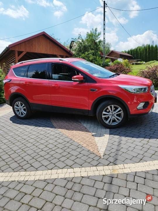 Używany Ford Kuga 120 KM (88 kW) 2019 Czerwony SUV