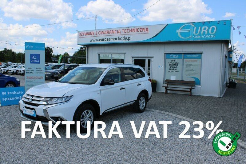 Biały Używany 2018 Mitsubishi Outlander SUV | 48 699 zł - Obraz 1/4