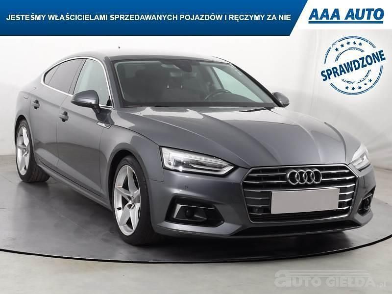 Szary Używany 2019 Audi A5 Coupe | 86 999 zł (Dobra cena) - Obraz 1/4