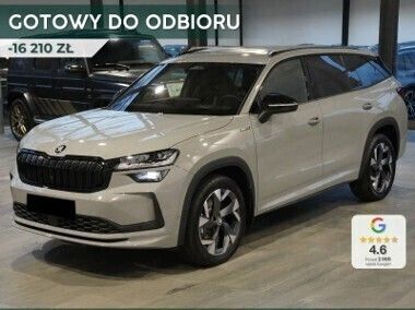 Szary Nowe 2024 Skoda Kodiaq SportLine SUV | 256 530 zł (Drogi) - Obraz 1/4