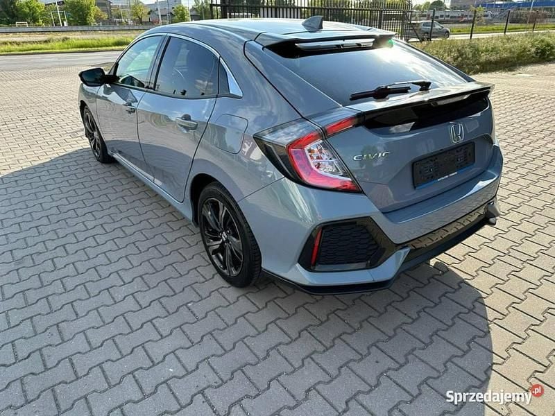 Szary Używany 2019 Honda Civic Hatchback | 55 900 zł (Dobra cena) - Obraz 1/4