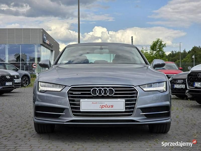 Szary Używany 2015 Audi A7 S-Line Hatchback | 89 900 zł - Obraz 1/4