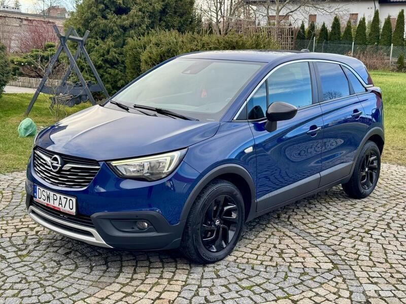 Niebieski Używany 2019 Opel Crossland X SUV | 48 900 zł (Uczciwa cena) - Obraz 1/4