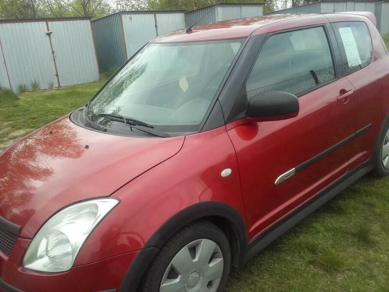 Używany Suzuki Swift Sport 2006 Czerwony Hatchback